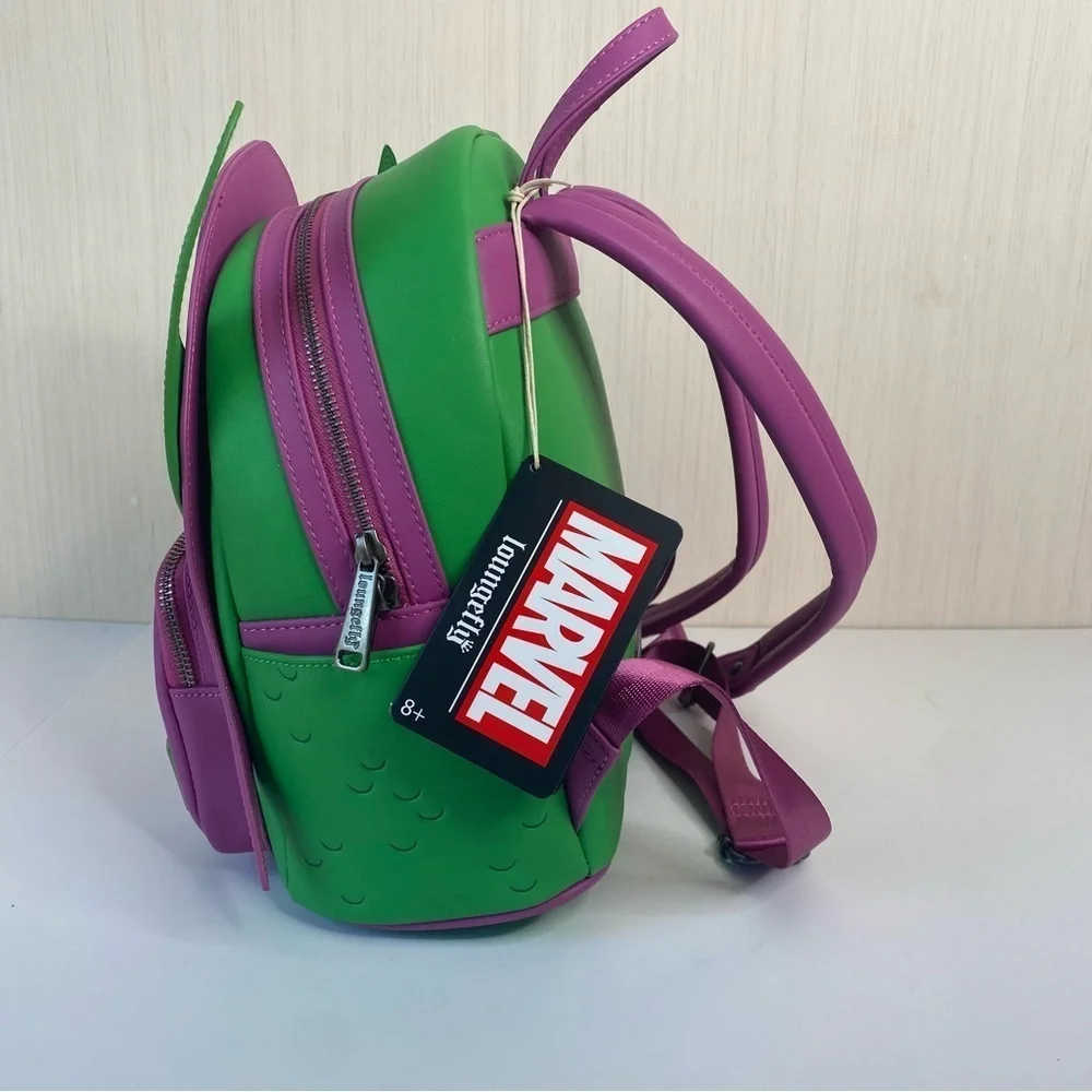 NWT Loungefly Marvel: Green Goblin Cosplay Backpack
